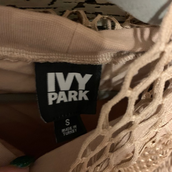 Ivy park blush colored mesh hoodie NEVER WORN - Picture 4 of 6